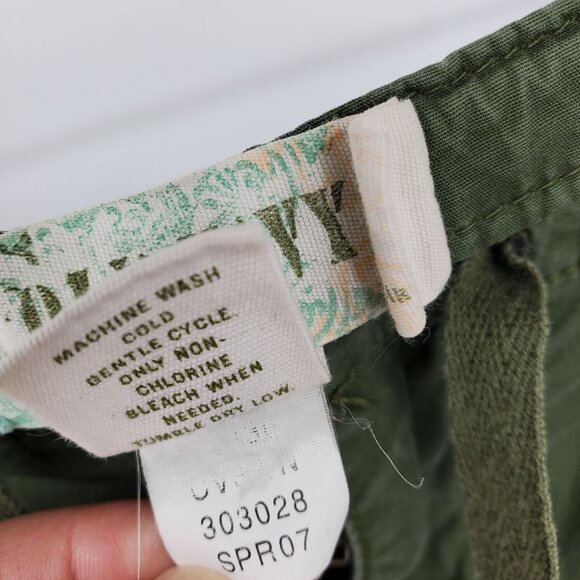 Vintage Old Navy Y2K Grunge Low Rise Lace Crochet Cargo Women's Pants Size 8 - Picture 4 of 9